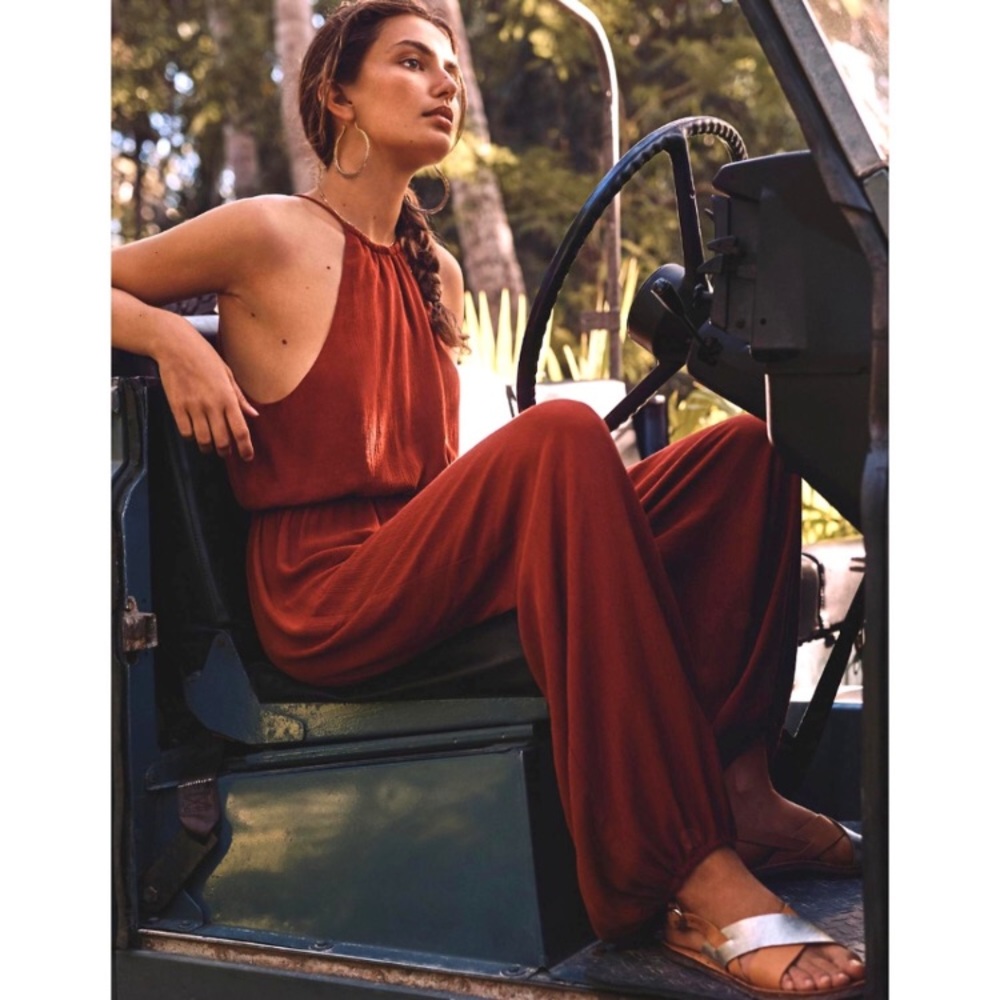 Anthropologie Elevenses North Beach Jumpsuit